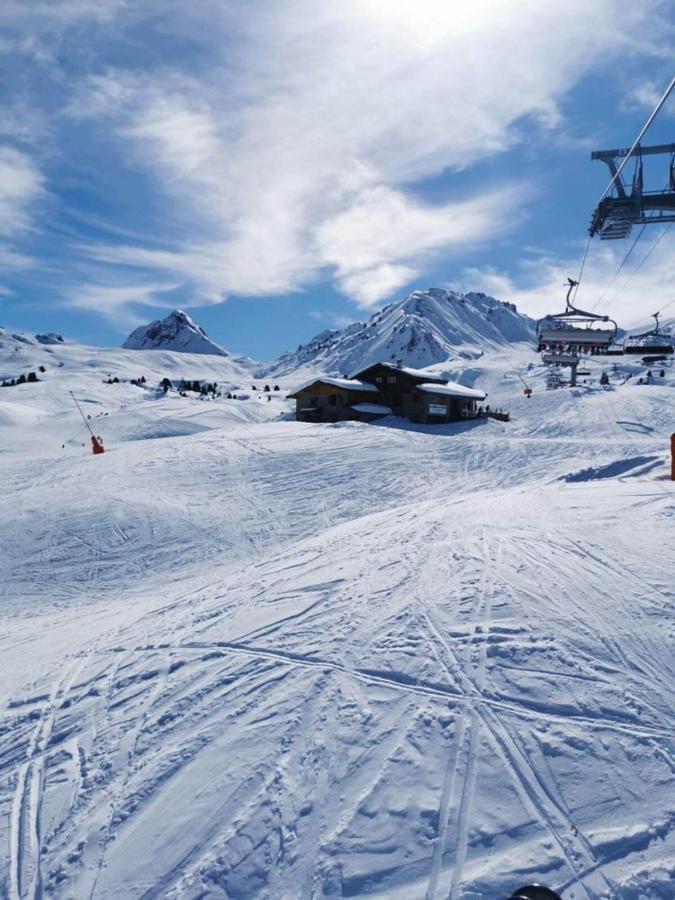 Plagne Bellecote - 5 Pers - Vue Pistes - Acces Piscine Chauffee Apartment La Plagne Ngoại thất bức ảnh